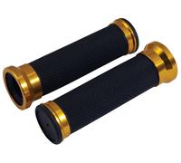 Universale Doppio Anello Moto Custom Manopole 22MM Sinistro 25MM Destro - Oro
