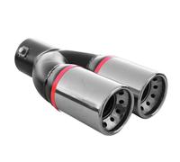 Universale Doppio di Scarico Finiture Punta Tubo per Citroen C4 C3 C5