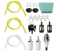 UNIVERSALE FILTRO BENZINA KIT, RICAMBI DECESPUGLIATORE CON LAMPADINA PRIMER