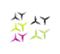 universale for drone 2023 2023S 3 pezzi 2x2.3 1 o 3 fori for con motore 1105 remoto FPV 8 paia/16P(1 Hole Yellow)