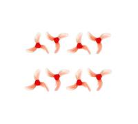 universale for PC da 31 mm a tre pale for drone 1208/1209 a quattro pale 0,8 mm 1 mm 1,5 mm FPV per(1208 0.8mm Red)