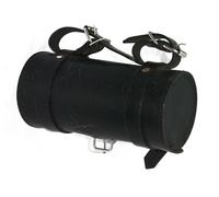 Universale Forcella Borsa Per Reale Enfield Triumph BSA Strumento Tondo Bisaccia