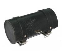 Universale Forcella Borsa Per Reale Enfield Triumph BSA Tool Rotondo Bisaccia @