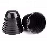 Universale Gomma LED Kit H8 Nebbia Luce Lampada Due Polvere Cover Seal Cappello