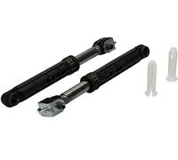 UNIVERSALE Kit 2pz Ammortizzatori Lavatrice Ariston Indesit Con Staffette