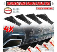 Universale Labbro Spoiler Diffusore Pinna Splitter Paraurti Posteriore Auto SUV