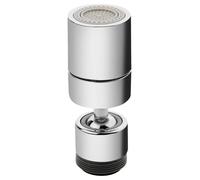 Universale M24x 1 F22x 1 Aeratore Due Funzioni 360° Ottone Cromato Rubinetto