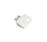 UNIVERSALE Maniglia per Lavatrice in Plastica, 100% Plastica, Pomello, Lucido, Modern Style, Compatibile con Rex, Electrolux, Aeg