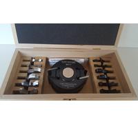 Universale Messerkopfsatz 40 MM Di Flury-Systems 29-tlg Nuovo 6 Profilo a Scelta