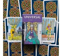 Universale Mini Tarocchi Mappe Deck Di Roberto De Angelis Telling LO SCARABEO