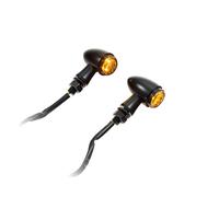 Universale Moto Indicatori SMD Jack Nero Tinto M8 Omologato