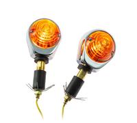 Universale Moto Manubrio - Indicatore Lycaon Giallo/Arancione 7/8 " + 1 "