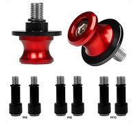 Universale Moto Supporti M6X1mm, M8X1.25mm, M10X1.25mm in Alluminio CNC Forcellone Rocchetti Swing Arm Spool Swing Arm Bobine Sliders Stand