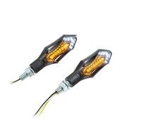 Universale Moto Winker Luce LED Rush Positionslichtfunktion ABS M8 Omologati