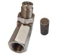 Universale O2 Sensore Di Ossigeno Extender 90 Gradi Bung Extension Convertitore