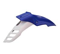Universale Parafango Anteriore Per Moto Parafango Paraspruzzi Parafango Posteriore Moto Parafango Extender(White blue)