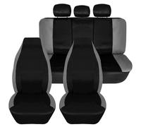 Universale Per Auto Sedile Cover per Auto, Bold Contrasto Similpelle - Completo