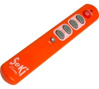 Universale Piccolo Telecomando Seki Slim Arancione Grande Pulsanti