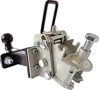 Universale prolunga Gancio di Traino per portabici per Ogni Tipo di Gancio di Traino Fisso e Estraibile (200 mm, Inclinabile)