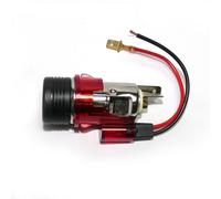 Universale Rosso 12v Ausiliario Auto Accendisigari Kit Cig Presa e Spina Aux