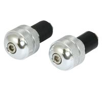 Universale Rotondo Terminali Pesi 13MM Barra Interni - Argento
