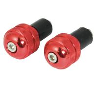 Coppia Bike It Rotondo Terminali Pesi 18MM - Rosso