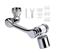 Universale Rubinetto Extender Filtro Spruzzatore Testa Aeratore Cucina Di Casa Accessori Lavello Del Bagno Ugello Braccio Robot Rotante In Metallo Ben Fatto