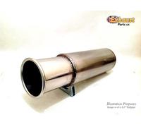 Universale Scarico Retro Scatola Inox Silenziatore Ford Opel Citroen Peugeot