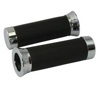 Universale Schiuma e Cromato Moto Manopole 22MM Sinistro 25MM Destro