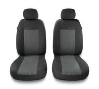 Mossa Coprisedili anteriori compatibili con Mitsubishi ASX (2010-2021) - fodere sedili - set coprisedili auto universali - 2UNE-2