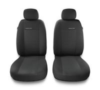 Mossa Coprisedili anteriori compatibili con Opel Combo B, C, D, E (1994-2019) - fodere sedili - set coprisedili auto universali - 2UNE-3