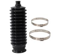 Universale Silicone Nero Avvio Cremagliera Dello Sterzo Ghetta E Pignone Kit di