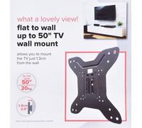 Universale Sottile Piatto A Muro TV Vesa Supporto per 58.4cm 81.3cm 107cm 119cm
