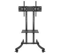 Universale, Supporti elettronici, Accessori e parti TV, Supporto da pavimento for in acciaio inossidabile for 12 a 27 pollici, for monitor nero