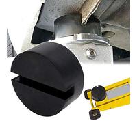 Universale Tamponi in Gomma per Cric diametro 74 mm, Tampone Sollevamento Cric Adattatore in Gomma Robusto e Antiscivolo Accessorio