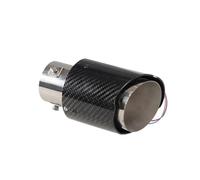 Universale Terminale Di Scarico Terminale Di Scarico Universale Per Auto Modificato Con LED Rosso/blu Luce Silenziatore Turbo Sport(Blue Z)