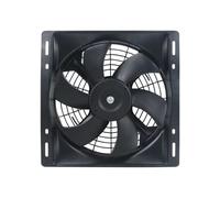 Universale Ventola Radiatore 14''x14'' Auto Condizionatore D'aria Elettronico Ventilatore 12v 120w Auto Motore Serbatoio Ventola Raffreddamento Montaggio Modifica Parti Di Riparazione 24v(Such 24V)