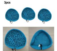 Universale Washable Coral Mop Cloth Pad Set for Triangolare Vapore Panni 3 Pack