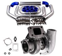 GT35 GT3582 Turbo Turbocompressore + 2.5" 64mm Intercooler Piping Pipe kit