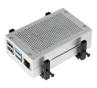 Joy-it RB-Mount3 Kit di montaggio Leiterplatte per montaggio su guida DIN Nero