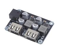 Universali Caricabatterie da auto Modulo con due porte USB Uscita 24W Supporta protocolli di ricarica rapida multipli Riconoscimento automatico del dispositivo LED Modulo di ricarica rapida