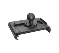 Universali Moto Terminali Dati Staffa Compatibile 7 "8" Tablet In Acciaio Inox Molla Carrello Elevatore Utilizzare Testa Regolabile Tablet Morsetto