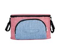 Universali Organizzatori Passeggini con Supporto Tracolla Rimovibile Adatto per la maggior parte dei Carrozzini Animali Domestici Impermeabile con Portabicchieri, Rosso, Mass Beauty