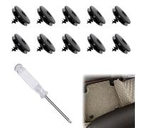Universali per Tappetini da Auto, Fissaggio per Tappeti Per Auto, Clip di Fissaggio per Tappetini da Auto, Clip per Tappeto, Clip Universali per Tappetino Auto, Clip di Supporto per Tappeti, 10 Pezzi