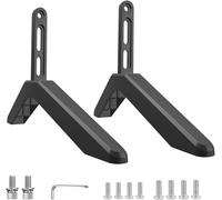 Universall - Supporto per TV, base con piedistallo, altezza regolabile, gambe universali per TV con base antiscivolo per TV da 32 a 65 pollici in soggiorno o camera da letto, supporto universale per
