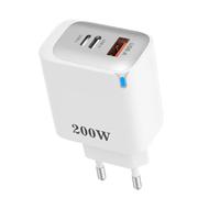 Universals 200w USB C A L Adattatore Ricarica Rapida Caricabatterie da Viaggio Tipo C più Porta per più Dispositivi Sovraccaricano I Caricabatterie per Protezioni