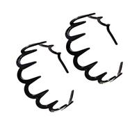 Universals - Fascia per capelli in resina, per pelli sensibili, resistente all'acqua, ideale per palestre, yoga, casa, sport