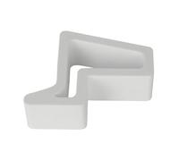 Universals, fermaporta con base antiscivolo per una presa stabile sul pavimento, sicura per casa, ufficio, protezione antiscivolo