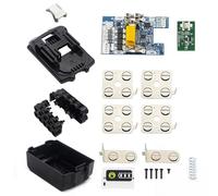 Universals - Kit di ricambio per custodia batteria da 18 V per utensili elettrici, configurazione a 10 celle, include scheda PCB sopra scarico