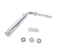 Universals Maniglia per porta caminetti in acciaio resistente alla ruggine per caminetti maniglia per porta hardware maniglia per caminetti in acciaio resistente